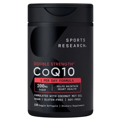 Sports Research CoQ10 200mg, 150ct