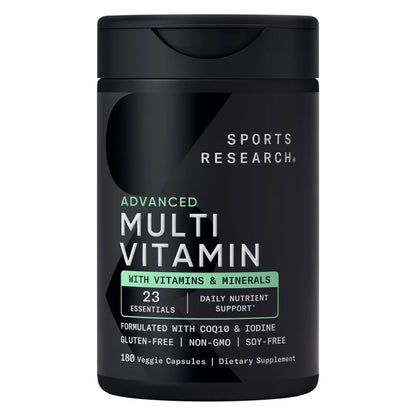 Sports Research Advanced Multivitamin, 180 Veggie Capsules