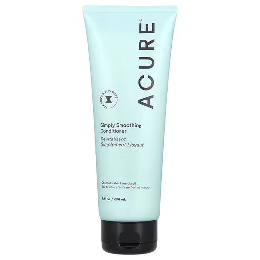 ACURE, Simply Smoothing Conditioner, Coconut Water & Marula Oil, 8 fl oz (236 ml)