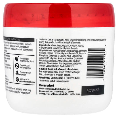 Eucerin, Roughness Relief Cream, Fragrance Free, 16 oz (454 g)