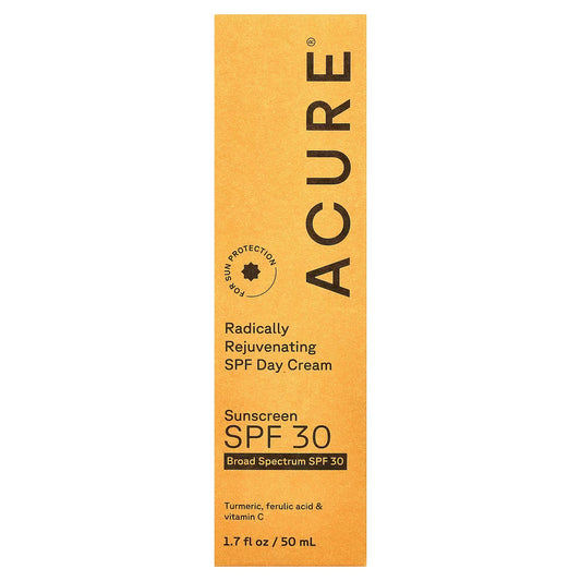 ACURE, Radically Rejuvenating SPF Day Cream, SPF 30, 1.7 fl oz (50 ml)
