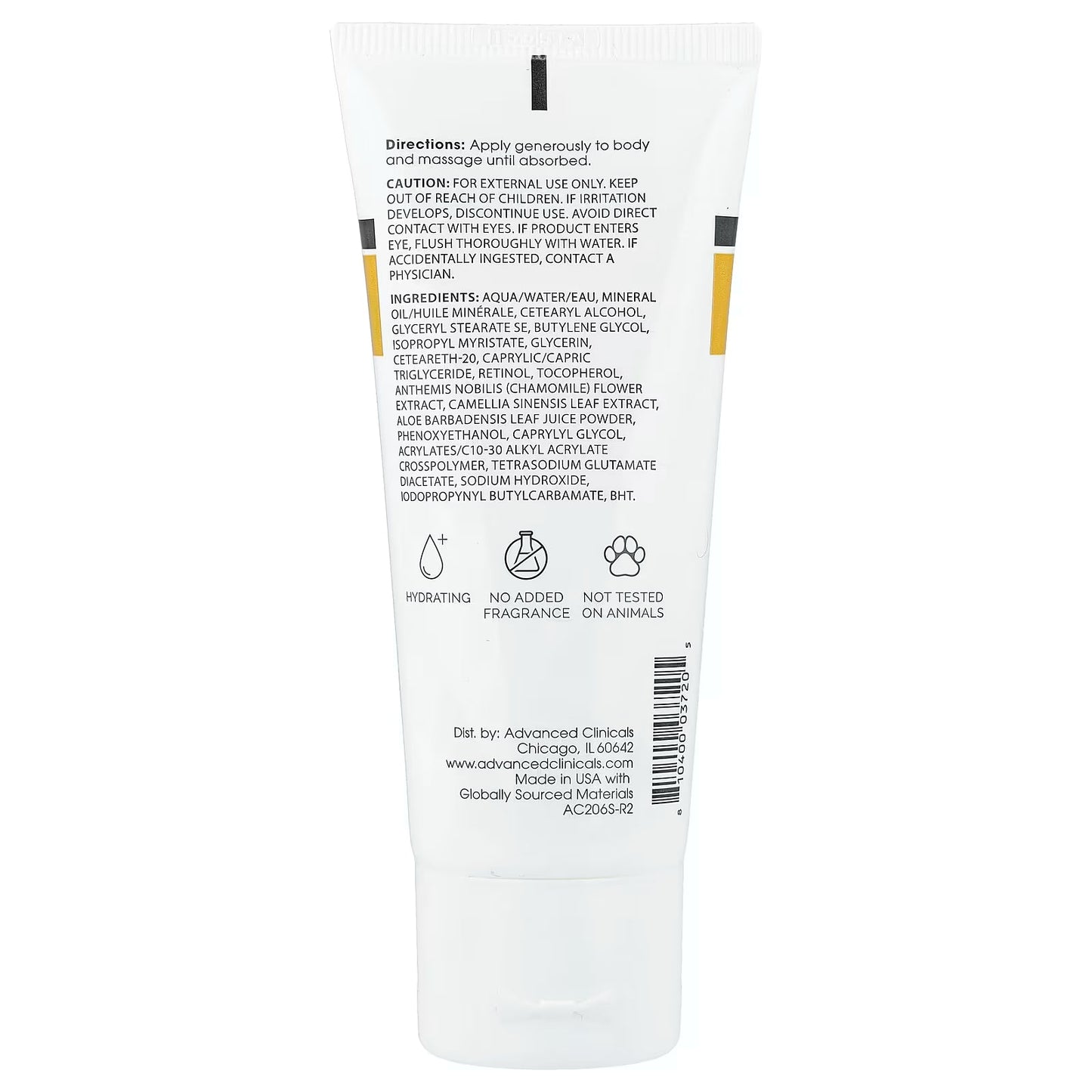 Advanced Clinicals, Retinol, Advanced Firming Cream, 2 fl oz (59 ml)
