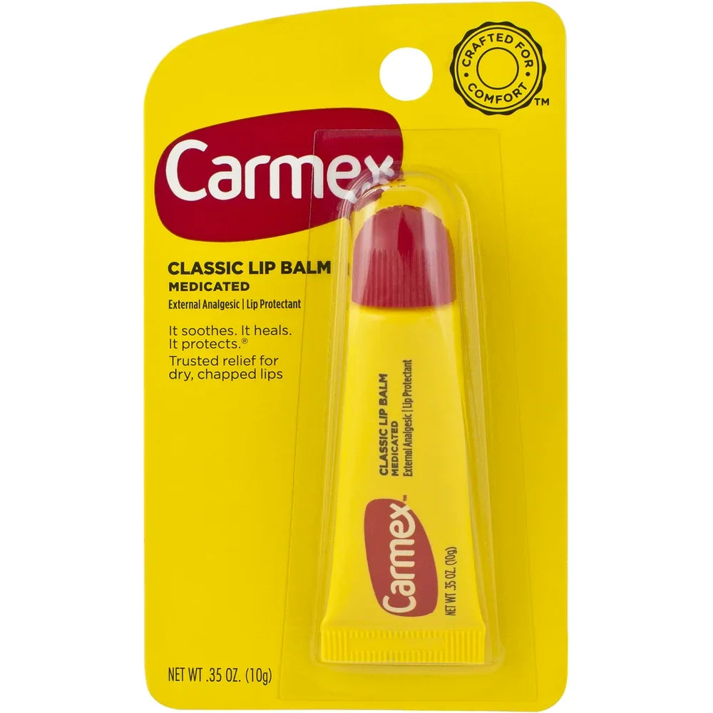 Carmex Classic Lip Balm, Medicated, 0.35 oz