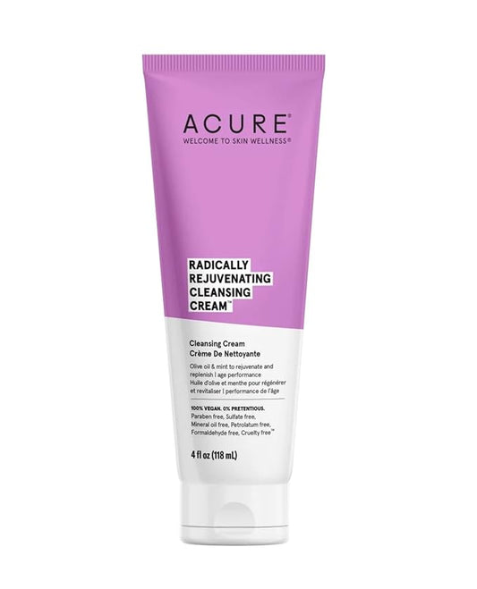 Acure Radically Rejuvenating Cleansing Cream, 4 fl oz