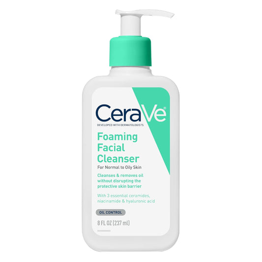 CeraVe Foaming Facial Cleanser, 8 Oz