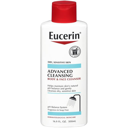 Eucerin Advanced Cleansing Body and Face Cleanser