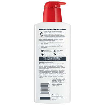 Eucerin Intensive Repair Body Lotion, 16.9 oz