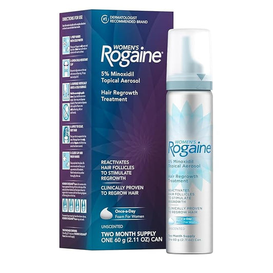 Rogaine 5% Minoxidil Foam, 2.11 oz