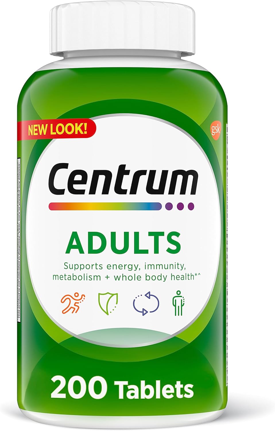 Centrum Adult MultiVitamin 200 Tablets
