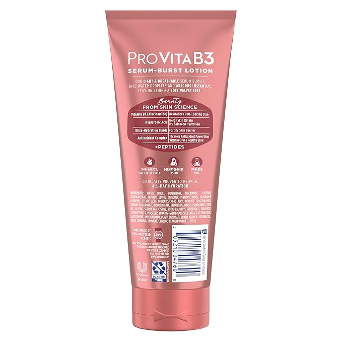 Vaseline Pro VitaB3 Serum Burst Lotion