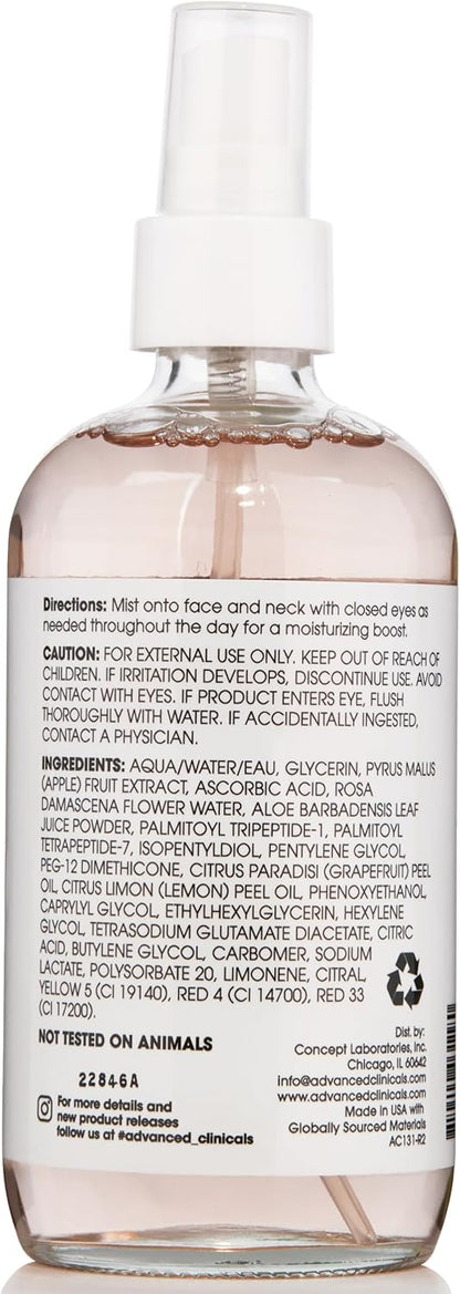 Advanced Clinicals, Vitamin C + Aloe Vera, Antioxidant Glow Facial Mist, 7.5 fl oz (222 ml)