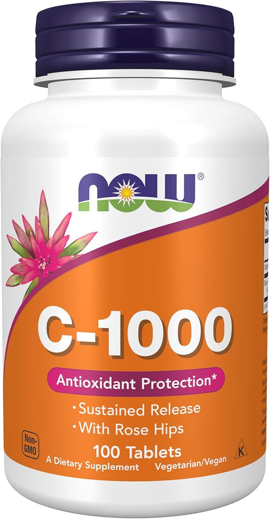 NOW Foods, C-1000, 100 Tablets