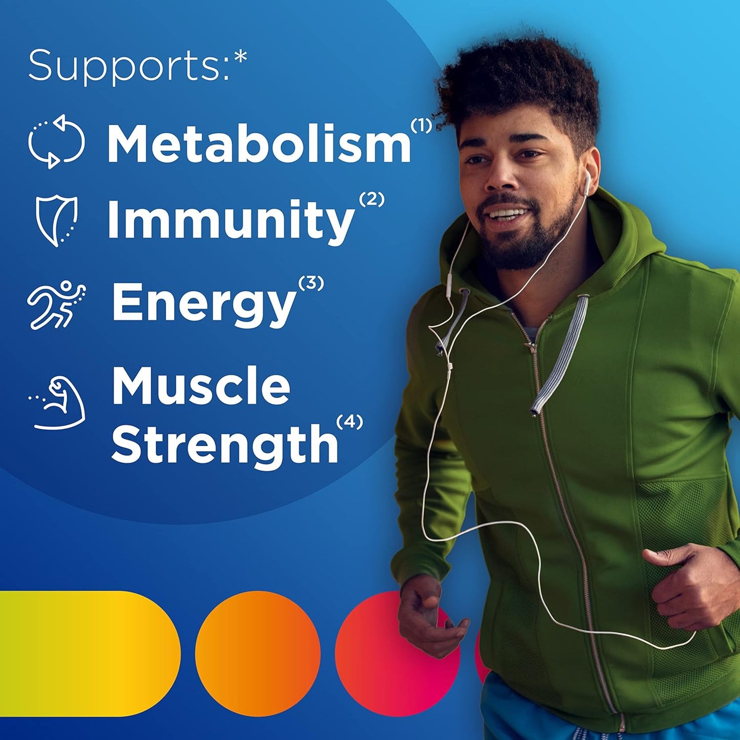 Centrum Men Multi gummies, Assorted Fruit Flavor, 170 count