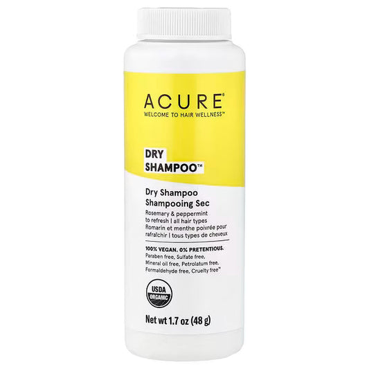 ACURE, Dry Shampoo™, All Hair Types, Rosemary & Peppermint, 1.7 oz (48 g)