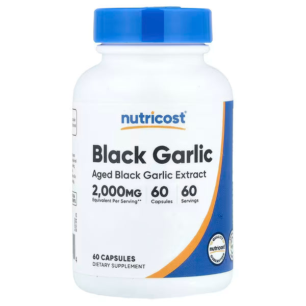 Nutricost, Black Garlic, 2,000 mg, 60 Capsules