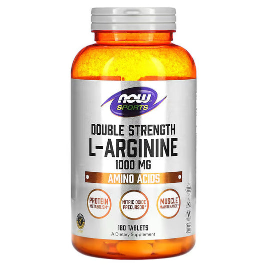 NOW Foods, Sports, L-Arginine, 1,000 mg, 180 Tablets