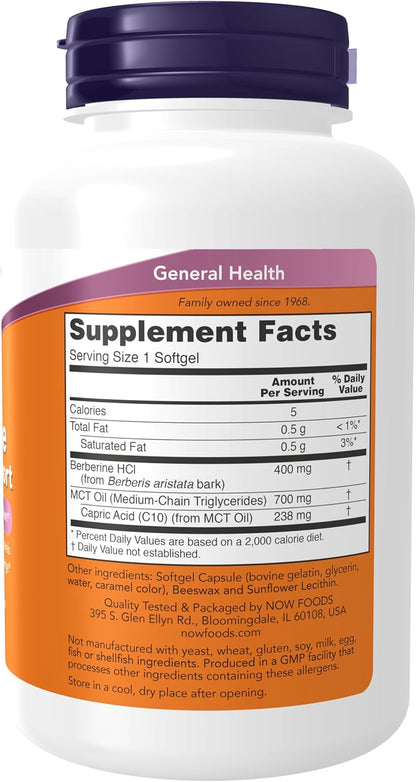NOW Foods, Berberine Glucose Support, 90 Softgels