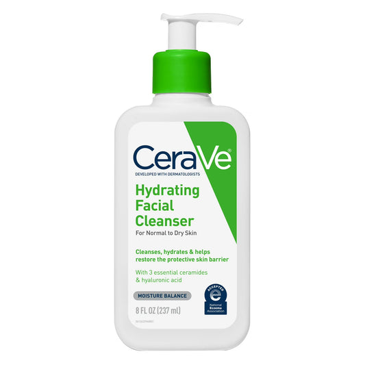 CeraVe Hydrating Facial Cleanser, 8 Oz