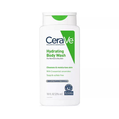 CeraVe Hydrating Body Wash, 10 Oz