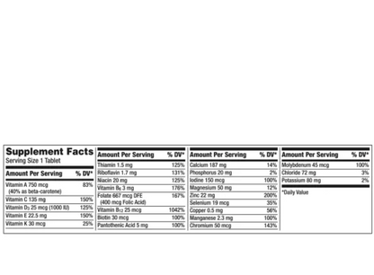 Centrum Silver Adults 50+ Multivitamin, 325 Tablets