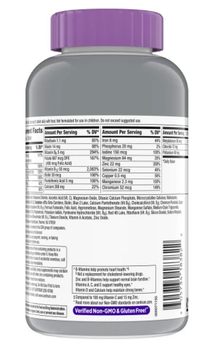 Centrum Silver Women 50+ Immune Support Multivitamin, 275 Tablets