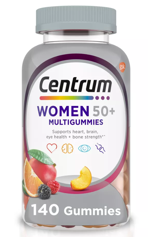 Centrum Women 50+ Gummy Multivitamin, 140 Count