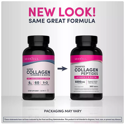NeoCell Super Collagen + Vitamin C & Biotin Tablets 360 Count