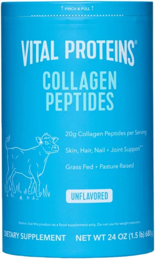 Vital Proteins Collagen Peptides Unflavored Dietary Supplement (Net Wt 24 Oz) 1.5 lbs