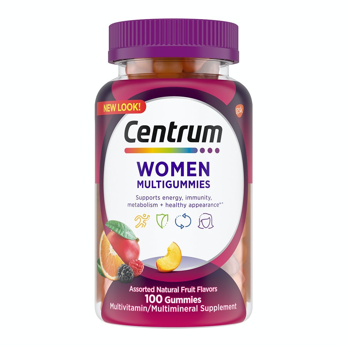 Centrum MultiGummies Gummy Multivitamin for Women 100ct