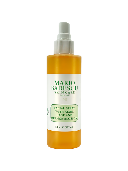 Mario Badescu Facial Spray with Aloe, Sage and Orange Blossom, 6 fl oz
