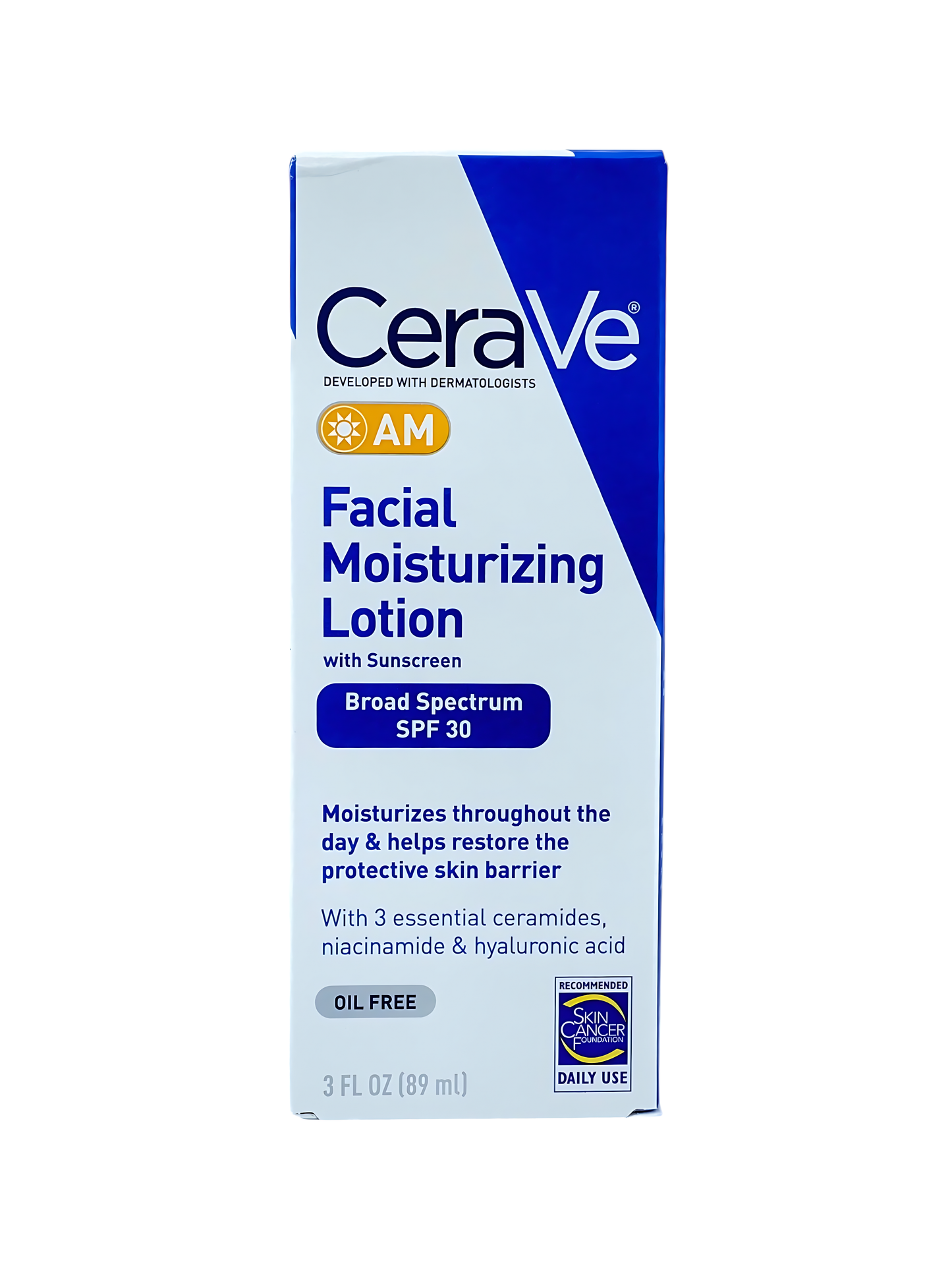 CeraVe AM Facial Moisturizing Lotion SPF30